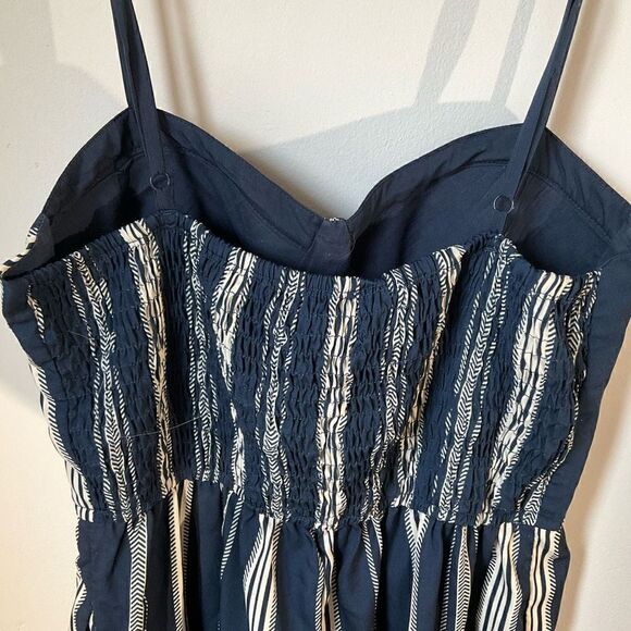 Band of Gypsies Bustier Jumpsuit! Size Small, Navy and White - Picture 5 of 9